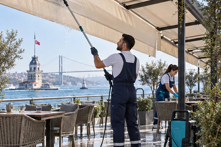 Branda, Tente ve Pergola Temizliği uygulama görseli