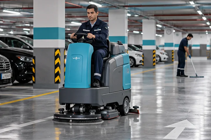 Otopark Temizliği uygulama görseli