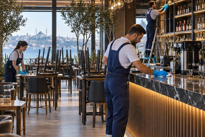 İnşaat Sonrası Restoran, Kafe ve Bar Temizliği uygulama görseli