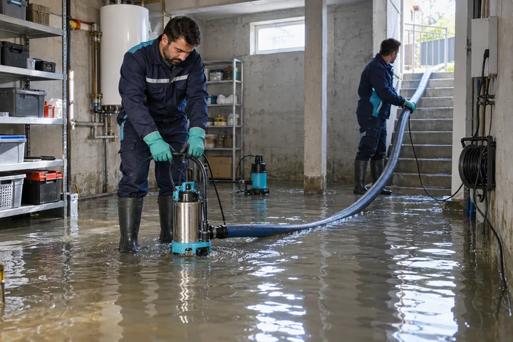 Su Baskını Temizliği uygulama görseli
